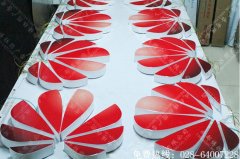 成都华为手机连锁店logo树脂字制作
